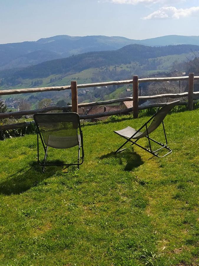 Aux Balcons De La Vallee Soultzeren Exteriör bild